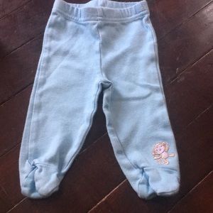 blue newborn baby pants